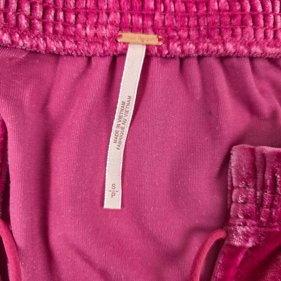 Free People Tops Free People Terese Top Womens Size Small‎ Velvet Velour - Picture 5 of 12